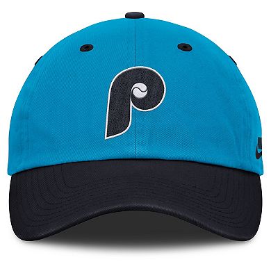 Men's Nike Blue/Navy Philadelphia Phillies Neon 90s Club Adjustable Hat