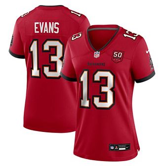 Women's Nike Mike Evans Red Tampa Bay Buccaneers 50th Anniversary Game Jersey