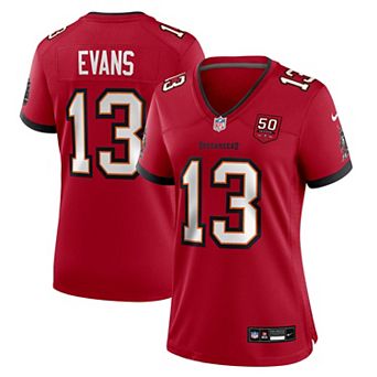 Women's Nike Mike Evans Red Tampa Bay Buccaneers 50th Anniversary Game Jersey