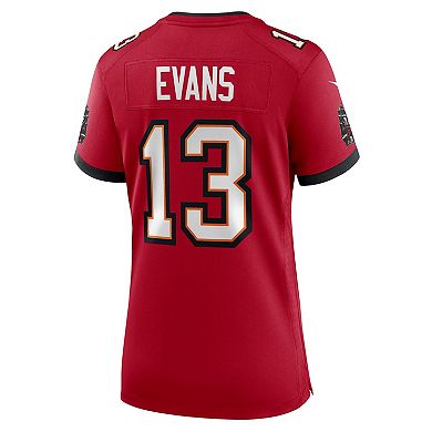 Women's Nike Mike Evans Red Tampa Bay Buccaneers 50th Anniversary Game Jersey
