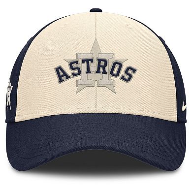Men's Nike Navy/Natural Houston Astros Statement Club Performance Adjustable Hat