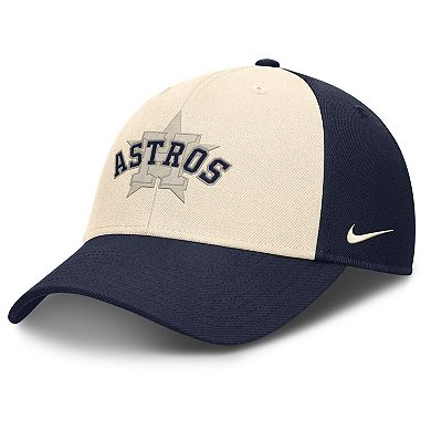 Men's Nike Navy/Natural Houston Astros Statement Club Performance Adjustable Hat