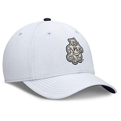 Men's Nike White Penn State Nittany Lions Legacy Rise Performance Flex Hat