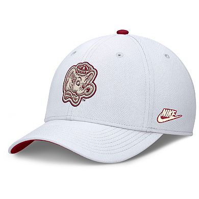 Men's Nike White Alabama Crimson Tide Legacy Rise Performance Flex Hat