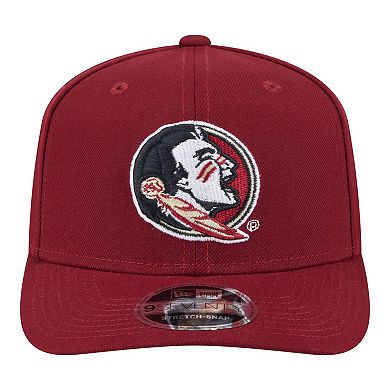 Men's New Era Garnet Florida State Seminoles Team Collective 9SEVENTY Stretch-Snap Adjustable Hat