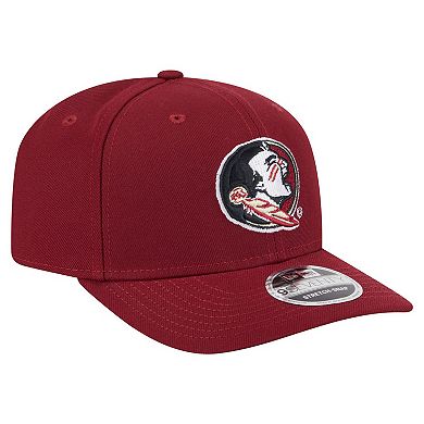 Men's New Era Garnet Florida State Seminoles Team Collective 9SEVENTY Stretch-Snap Adjustable Hat