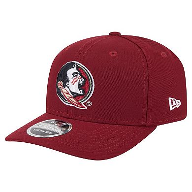 Men's New Era Garnet Florida State Seminoles Team Collective 9SEVENTY Stretch-Snap Adjustable Hat