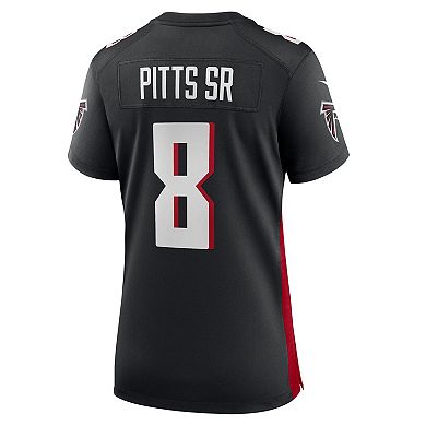 Women's Nike Kyle Pitts Sr. Black Atlanta Falcons Game Jersey