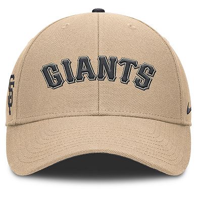 Men's Nike Khaki San Francisco Giants Rise Adjustable Hat
