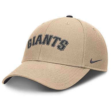 Men's Nike Khaki San Francisco Giants Rise Adjustable Hat