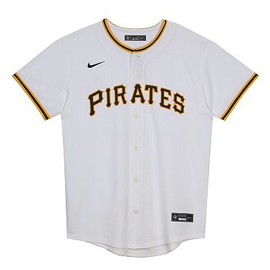 Preschool Nike Paul Skenes White Pittsburgh Pirates Home Replica Player Jersey