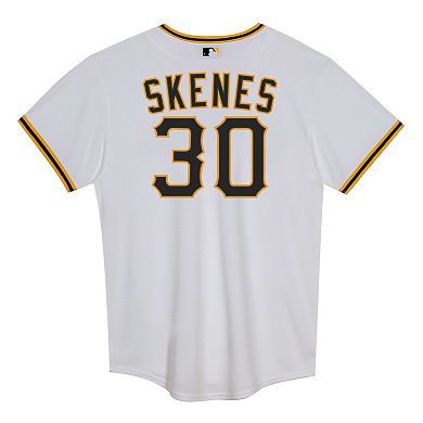 Preschool Nike Paul Skenes White Pittsburgh Pirates Home Replica Player Jersey