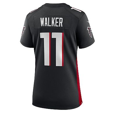 Women's Nike Jalon Walker Black Atlanta Falcons Team Game Jersey
