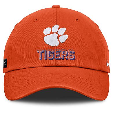 Men's Nike Orange Clemson Tigers 2025 On-Field Club Adjustable Hat