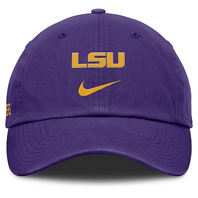 Men's Nike Purple LSU Tigers Primetime Club Adjustable Hat