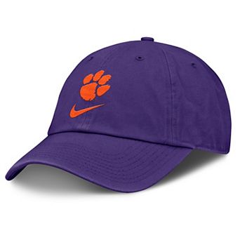 Men's Nike Purple Clemson Tigers Primetime Club Adjustable Hat