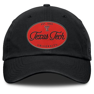 Women's Fanatics Black Texas Tech Red Raiders Candid Adjustable Hat