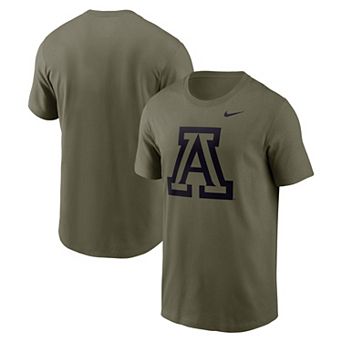 Men's Nike Olive Arizona Wildcats Primetime Logo Performance T-Shirt