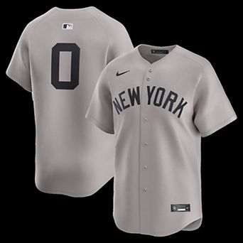 Men's Nike Marcus Stroman Gray New York Yankees Road Limited Player Jersey