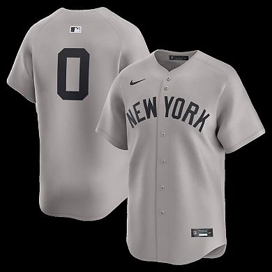Men's Nike Marcus Stroman Gray New York Yankees Road Limited Player Jersey