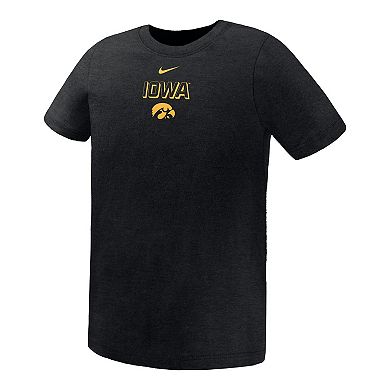 Preschool Nike Black Iowa Hawkeyes Legend Performance T-Shirt