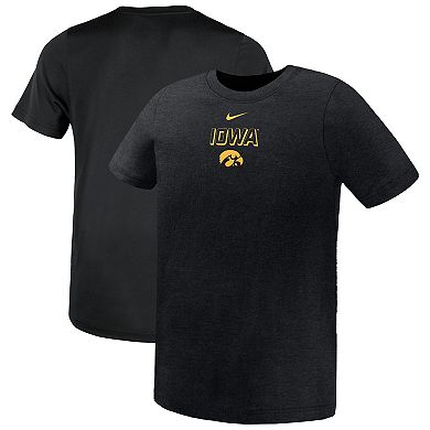 Preschool Nike Black Iowa Hawkeyes Legend Performance T-Shirt