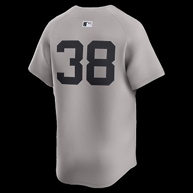 Men's Nike Devin Williams Gray New York Yankees Road Limited Player Jersey
