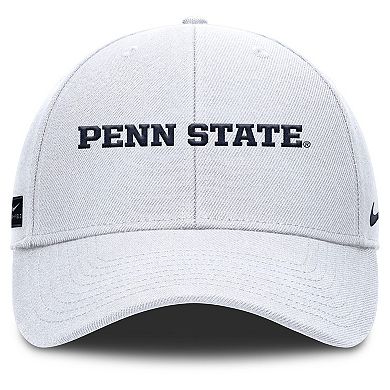 Men's Nike White Penn State Nittany Lions 2025 On-Field Rise Performance Adjustable Hat