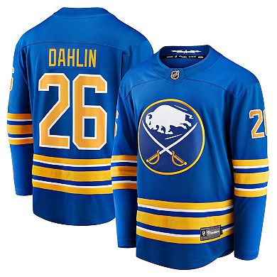 Men's Fanatics Rasmus Dahlin Royal Buffalo Sabres Home Breakaway Jersey