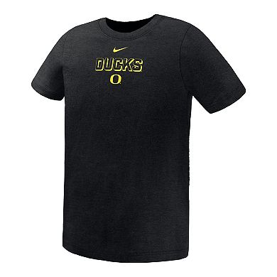 Preschool Nike Black Oregon Ducks Legend Performance T-Shirt