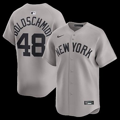 Men's Nike Paul Goldschmidt Gray New York Yankees Road Limited Player Jersey