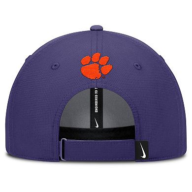 Men's Nike Purple Clemson Tigers Club Prep Performance Adjustable Hat