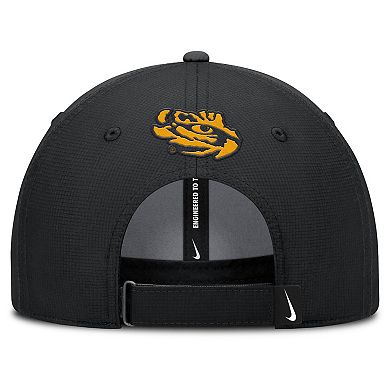 Men's Nike Black LSU Tigers Club Prep Performance Adjustable Hat