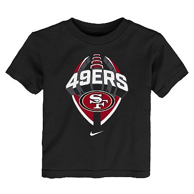 Toddler Nike Black San Francisco 49ers Icon Legend T-Shirt