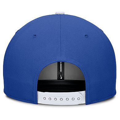 Men's Nike Royal/Cream Duke Blue Devils Pro Legacy Script Snapback Hat