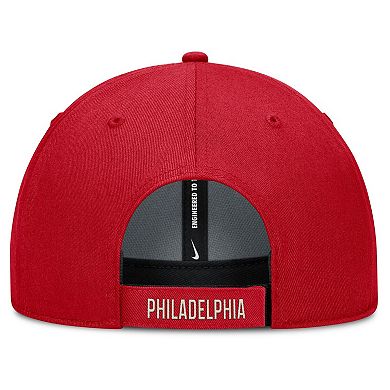 Men's Nike Red/Natural Philadelphia Phillies Statement Club Performance Adjustable Hat