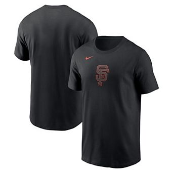 Men's Nike Black San Francisco Giants Lights Out Color Pop T-Shirt