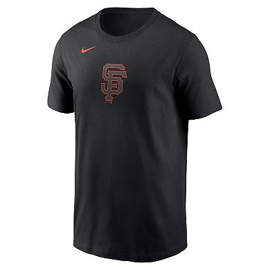 Men's Nike Black San Francisco Giants Lights Out Color Pop T-Shirt
