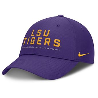 Men's Nike Purple LSU Tigers 2025 On-Field Gameday Club Adjustable Hat