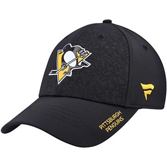 Men's Fanatics Black Pittsburgh Penguins Authentic Pro Rink Stretch Fit Hat