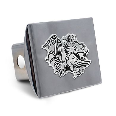 WinCraft South Carolina Gamecocks Premium Metal Chrome Hitch Cover