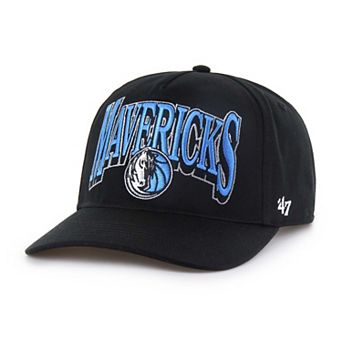 Men's '47 Black Dallas Mavericks Every Time Past Champs Hitch Adjustable Hat