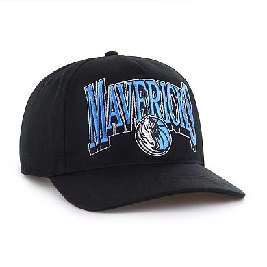 Men's '47 Black Dallas Mavericks Every Time Past Champs Hitch Adjustable Hat