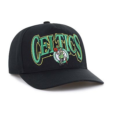 Men's '47 Black Boston Celtics Every Time Past Champs Hitch Adjustable Hat