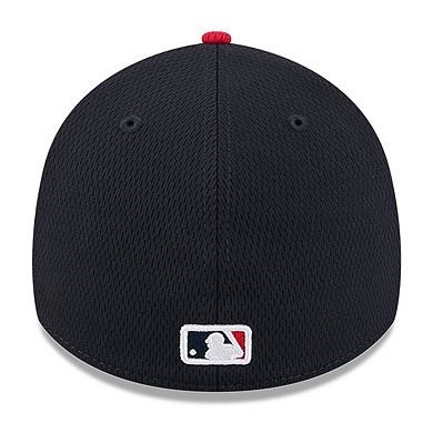 Men's New Era Navy/Red Minnesota Twins 2025 MLB All-Star Game Workout 39THIRTY Flex Hat