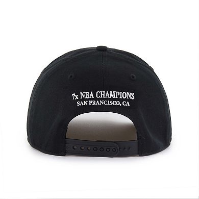 Men's '47 Black Golden State Warriors Every Time Past Champs Hitch Adjustable Hat