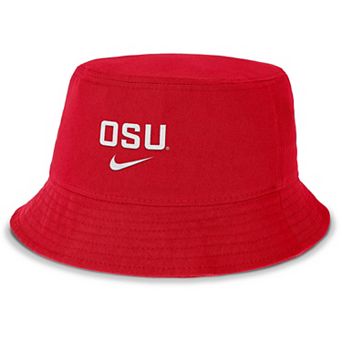 Men's Nike Scarlet Ohio State Buckeyes Apex Primetime Bucket Hat