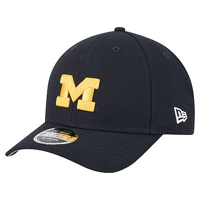 Men's New Era Navy Michigan Wolverines Team Collective 9FORTY M-Crown Adjustable Hat