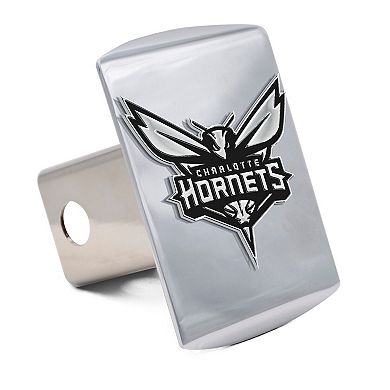 WinCraft Charlotte Hornets Premium Metal Chrome Hitch Cover