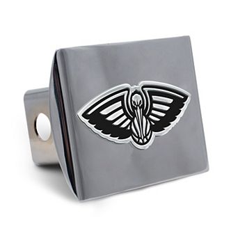 WinCraft New Orleans Pelicans Premium Metal Chrome Hitch Cover